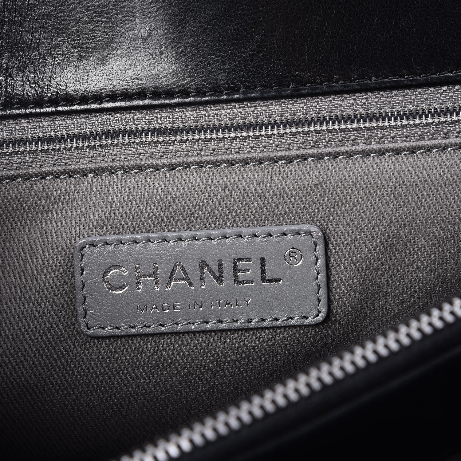 Chanel Lambskin Quilted Large Antik Boy Flap Black 6 of 8