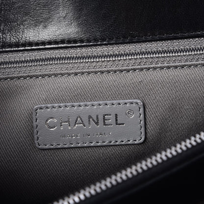 Chanel Lambskin Quilted Large Antik Boy Flap Black 6 of 8