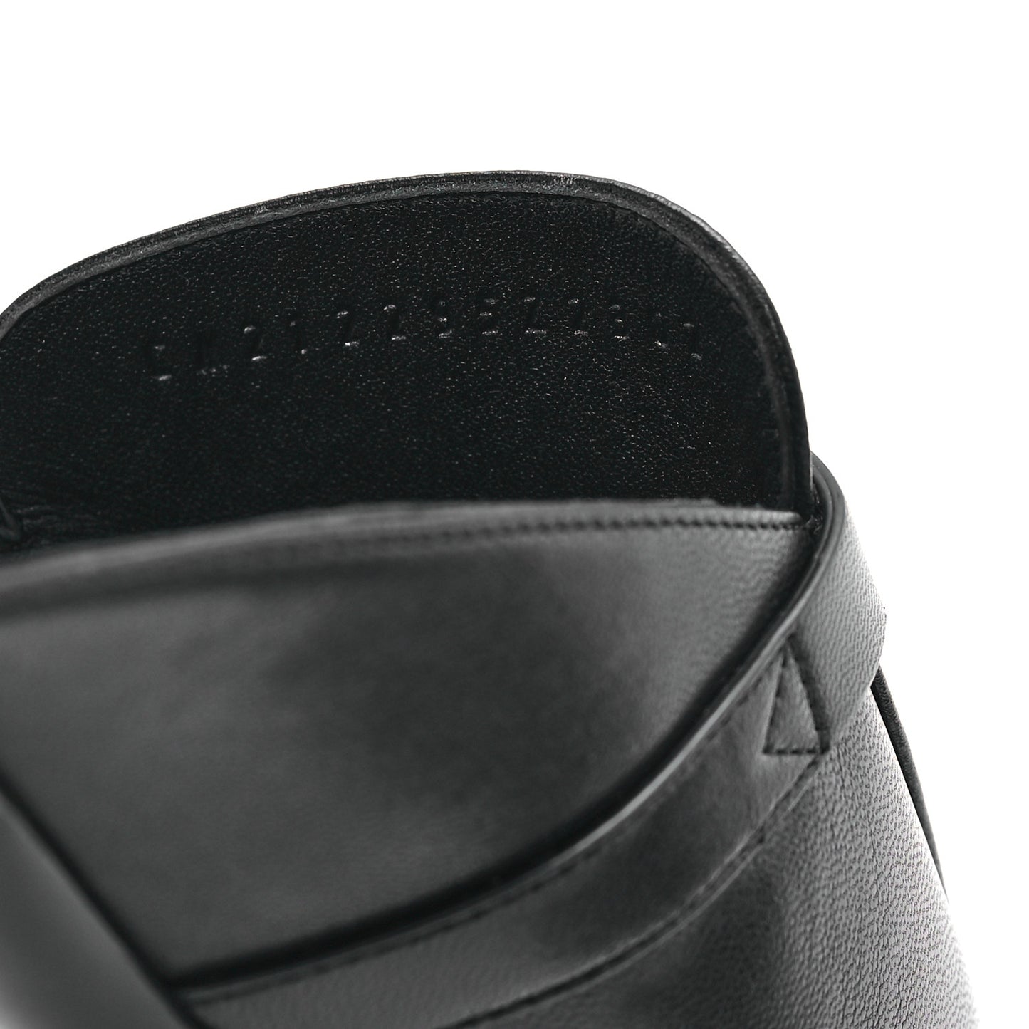 Goatskin Oz Mules 40 Black