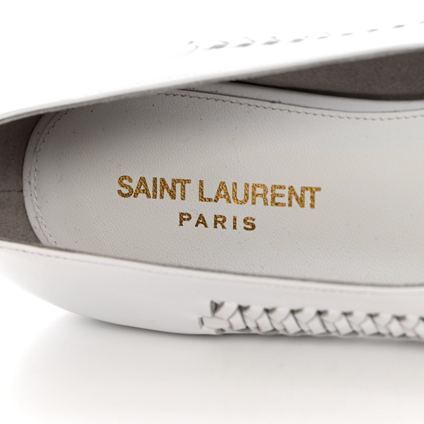Calfskin Flats 39 White