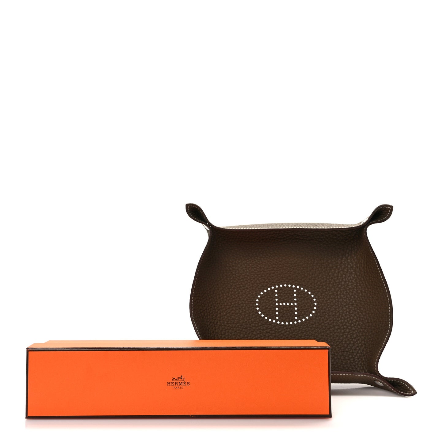 Taurillon Clemence Mises et Relances Change Tray Etoupe