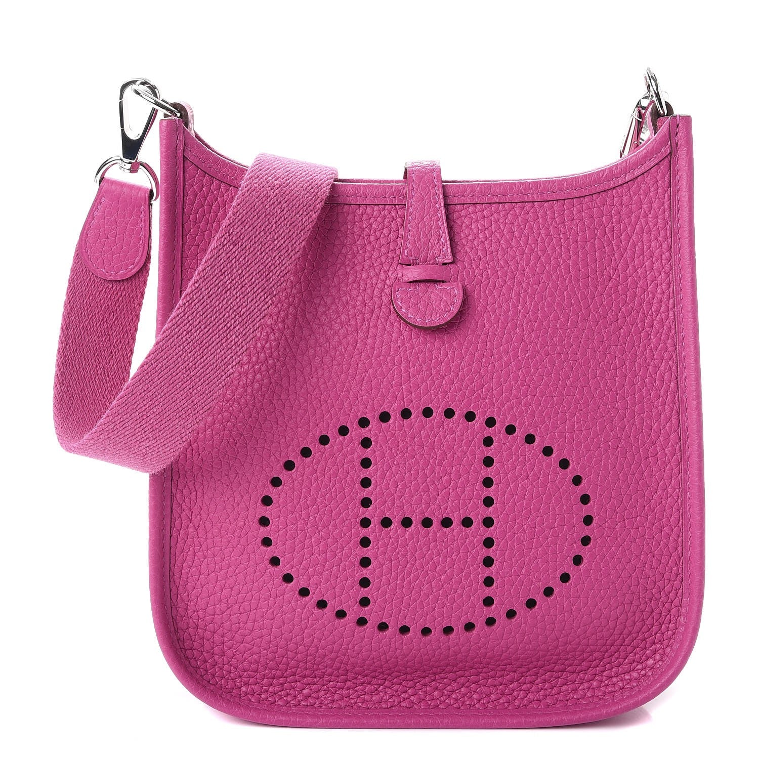 Hermes Taurillon Clemence Evelyne TPM Magnolia 1 of 7