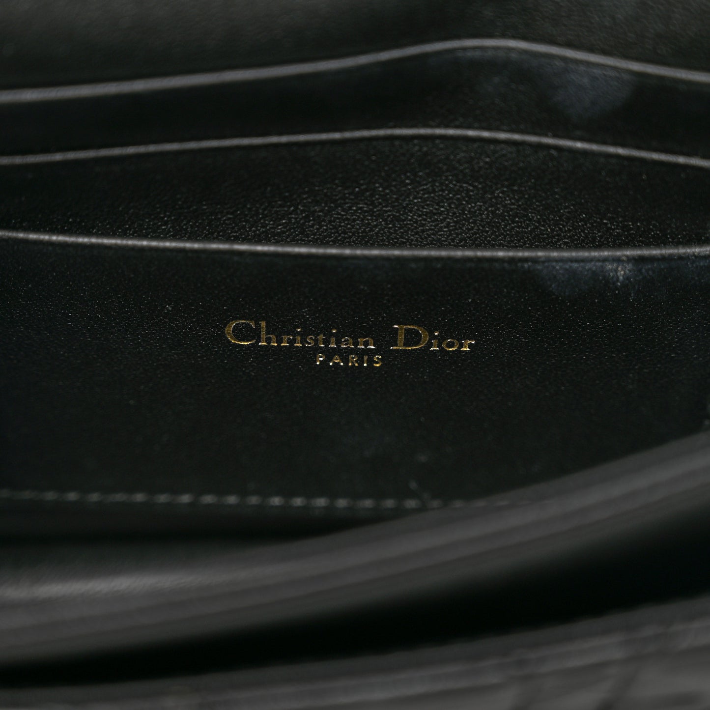 Lambskin Cannage Mini My Dior Bag Black