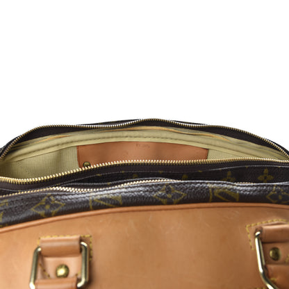 Louis Vuitton Monogram Alize 2 Compartment Luggage Travel Bag 7 of 13