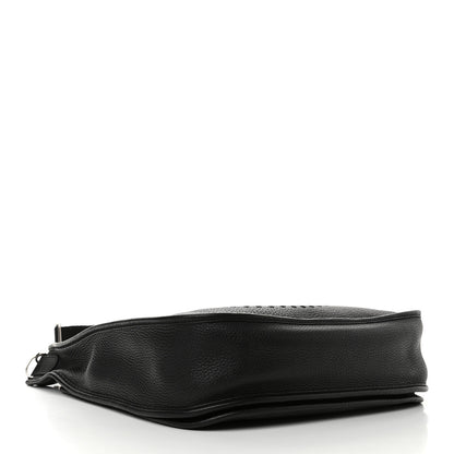 Hermes Taurillon Clemence Evelyne III GM Black 4 of 11