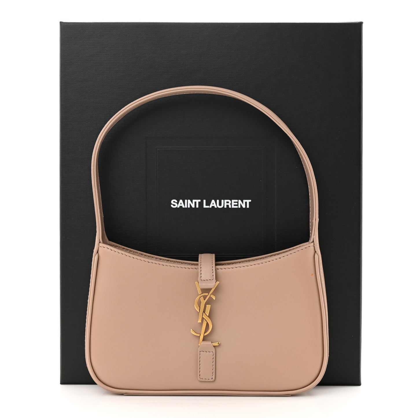 Smooth Calfskin Le 5 A 7 Mini Hobo Rosy Sand