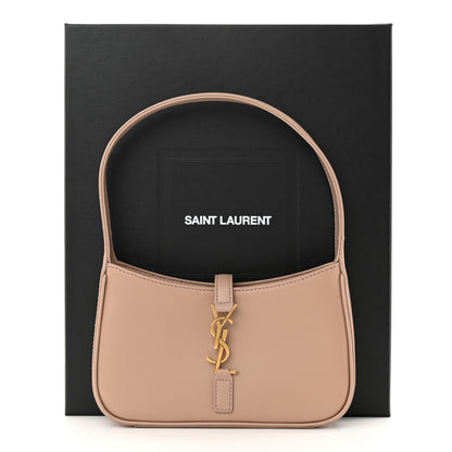 Saint Laurent Smooth Calfskin Le 5 A 7 Mini Hobo Rosy Sand 12 of 12