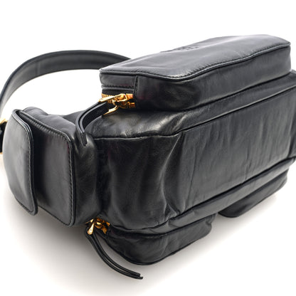 Miu Miu Nappa Multi Pocket Hobo Black 8 of 9