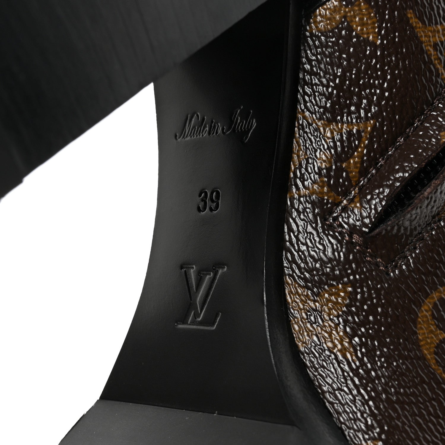 Louis Vuitton Patent Calfskin Monogram Star Trail Ankle Boots 39 Black 7 of 8
