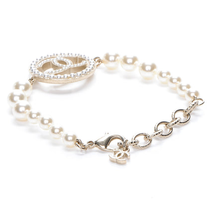 Chanel Pearl CC Bracelet Gold 4 of 7