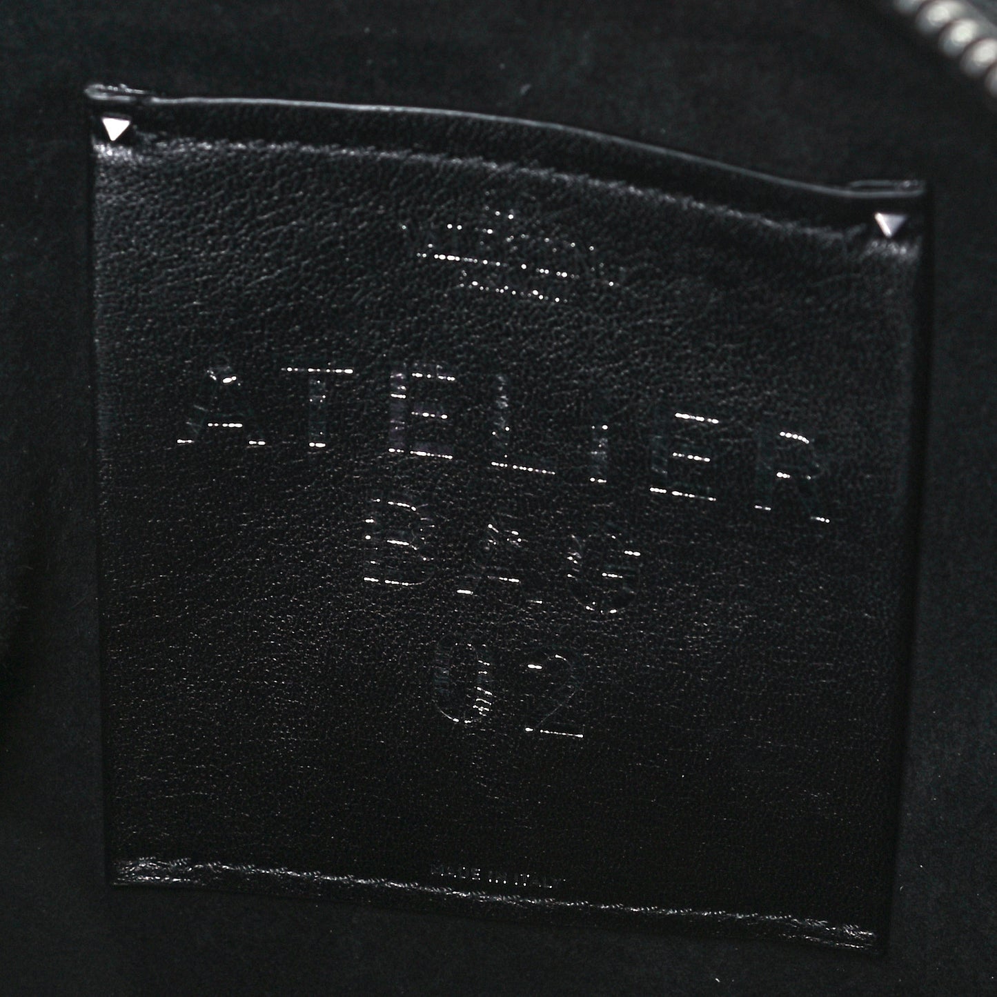 Nappa Atelier 02 Bow Edition Small Tote Black