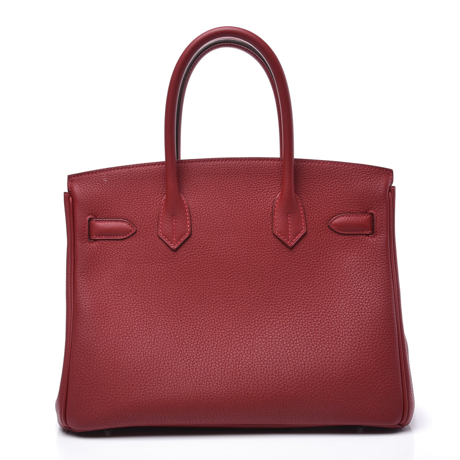 Hermes Taurillon Maurice Birkin 30 Rouge Vif 3 of 17
