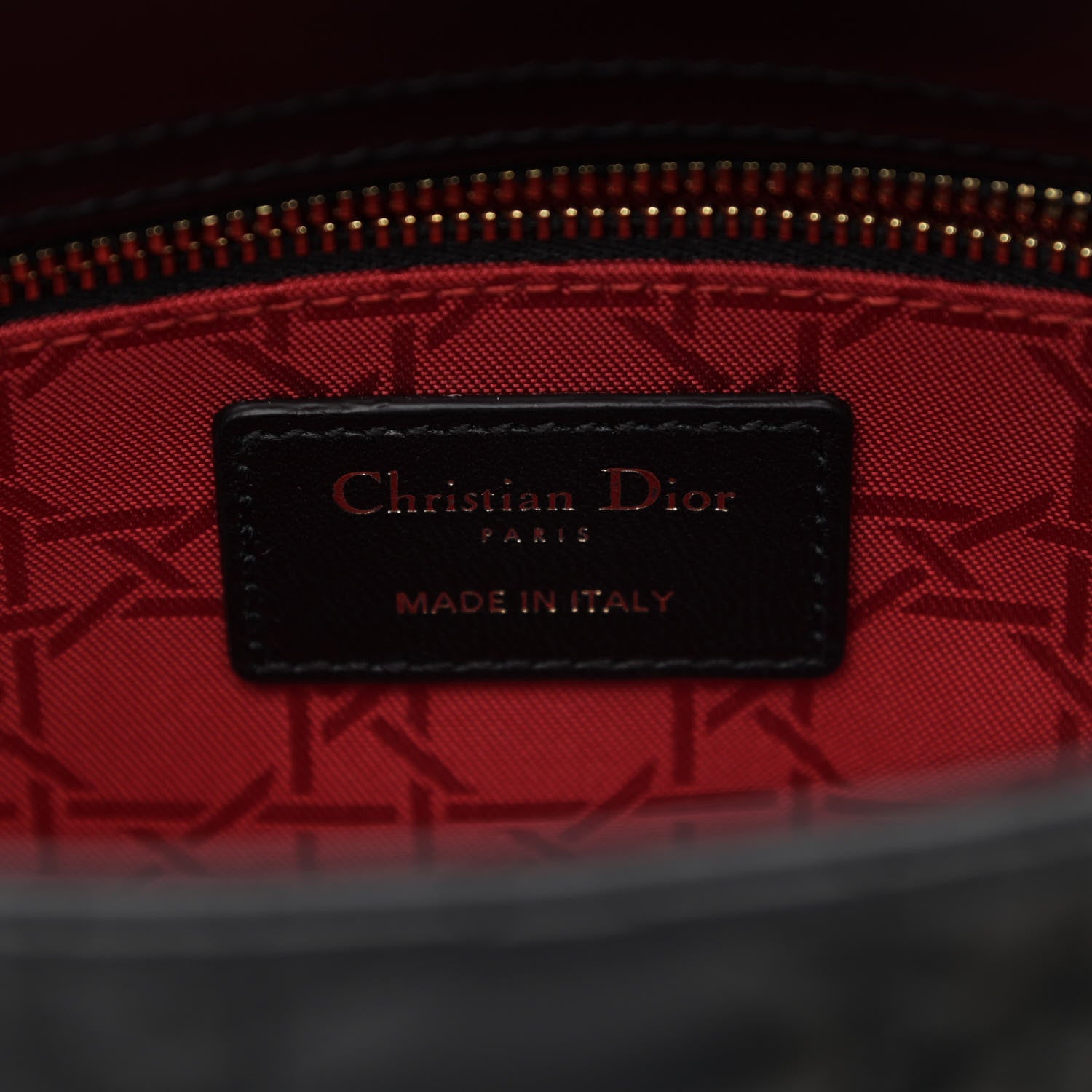 Christian Dior Lambskin Cannage Small My ABCDior Lady Dior Black 6 of 10