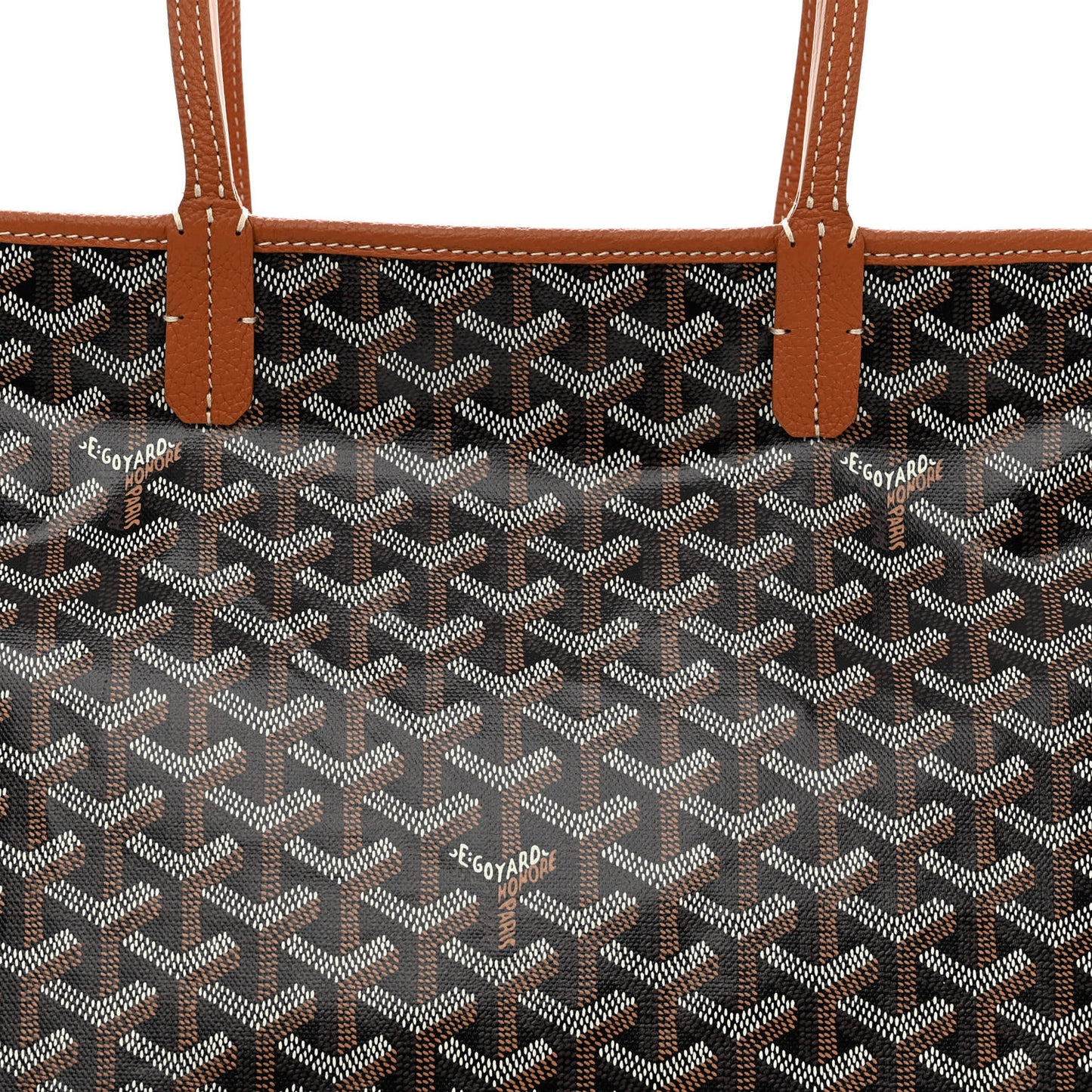 Goyardine Sac Hardy Pet Carrier PM Black Gold