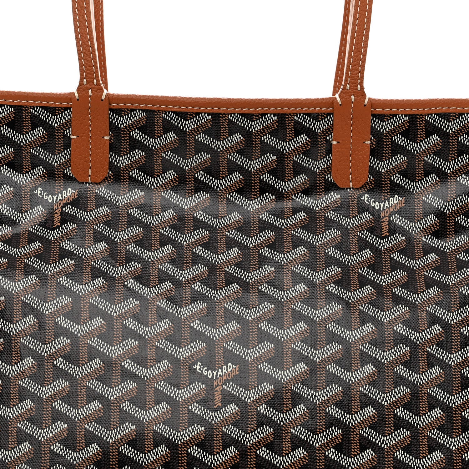 Goyard Goyardine Sac Hardy Pet Carrier PM Black Gold 9 of 13