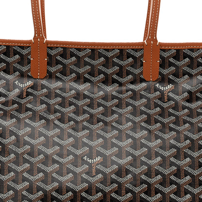 Goyard Goyardine Sac Hardy Pet Carrier PM Black Gold 9 of 13