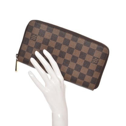 Louis Vuitton Damier Ebene Zippy Organizer Wallet 2 of 7