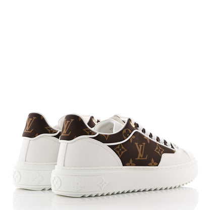 Louis Vuitton Monogram Nylon Time Out Sneakers 38 4 of 14