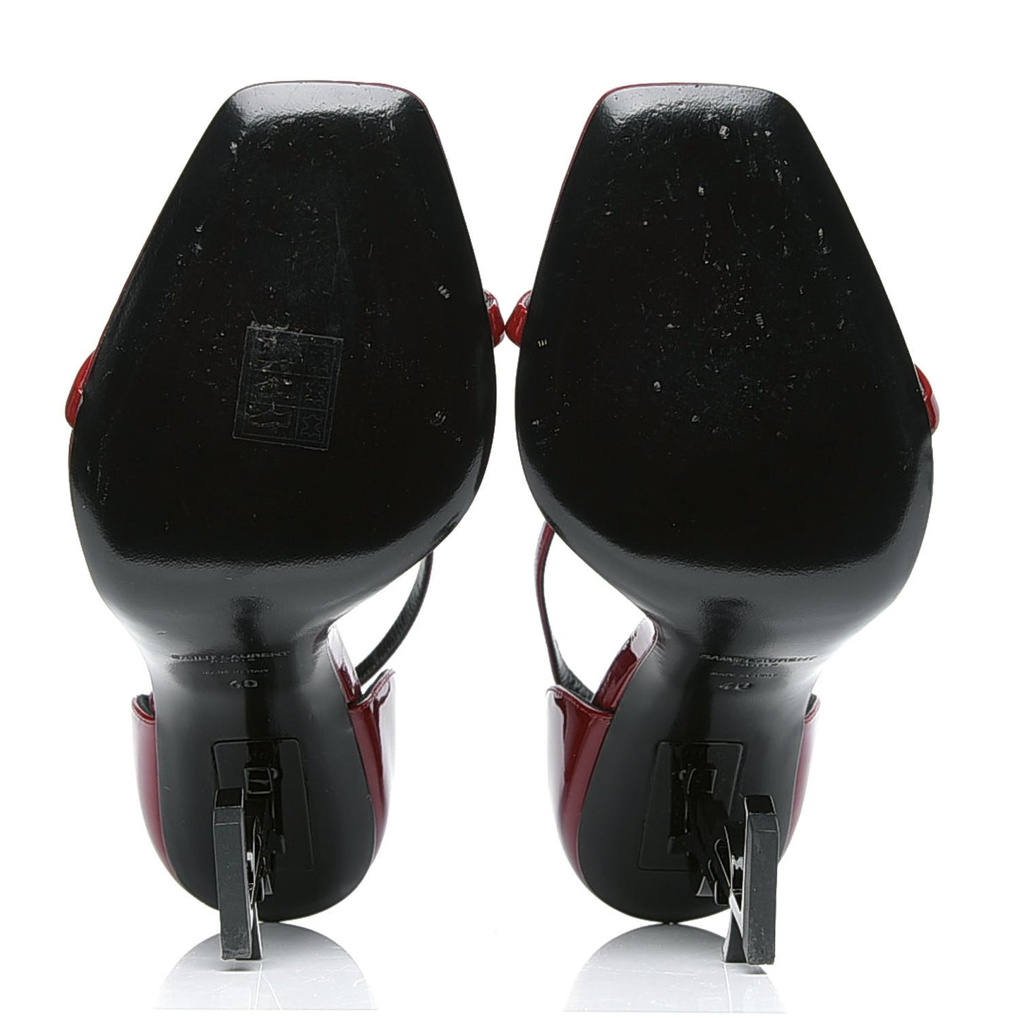 Patent Opyum 110 Sandals 40 Hot Red