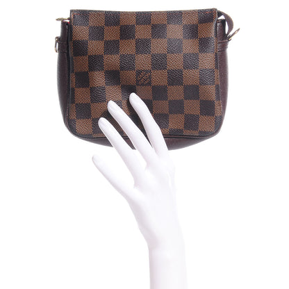 Louis Vuitton Damier Ebene Trousse Make Up Bag Pochette 2 of 7