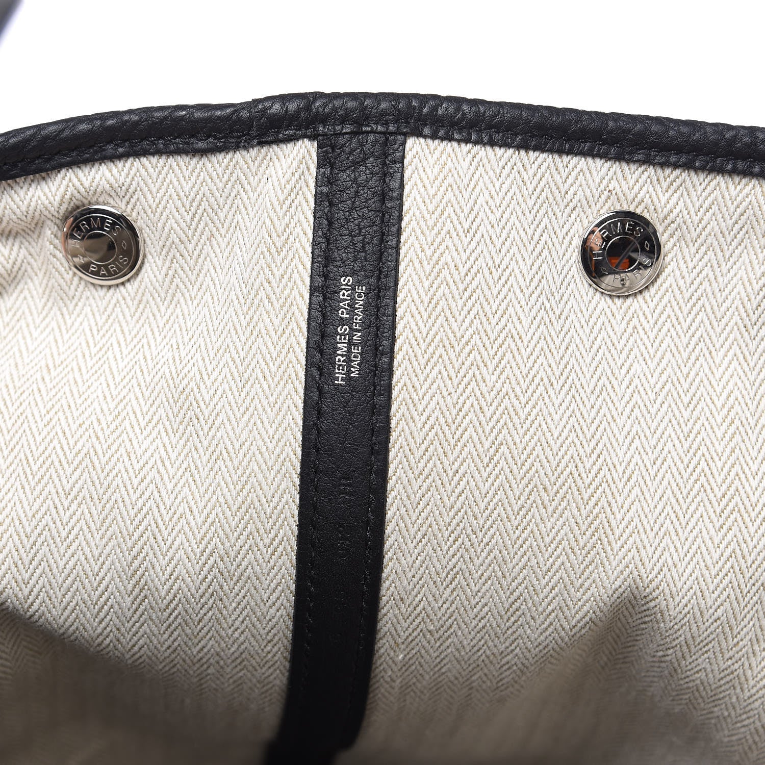 Hermes Negonda Garden Party Tote 36 MM Black 6 of 9