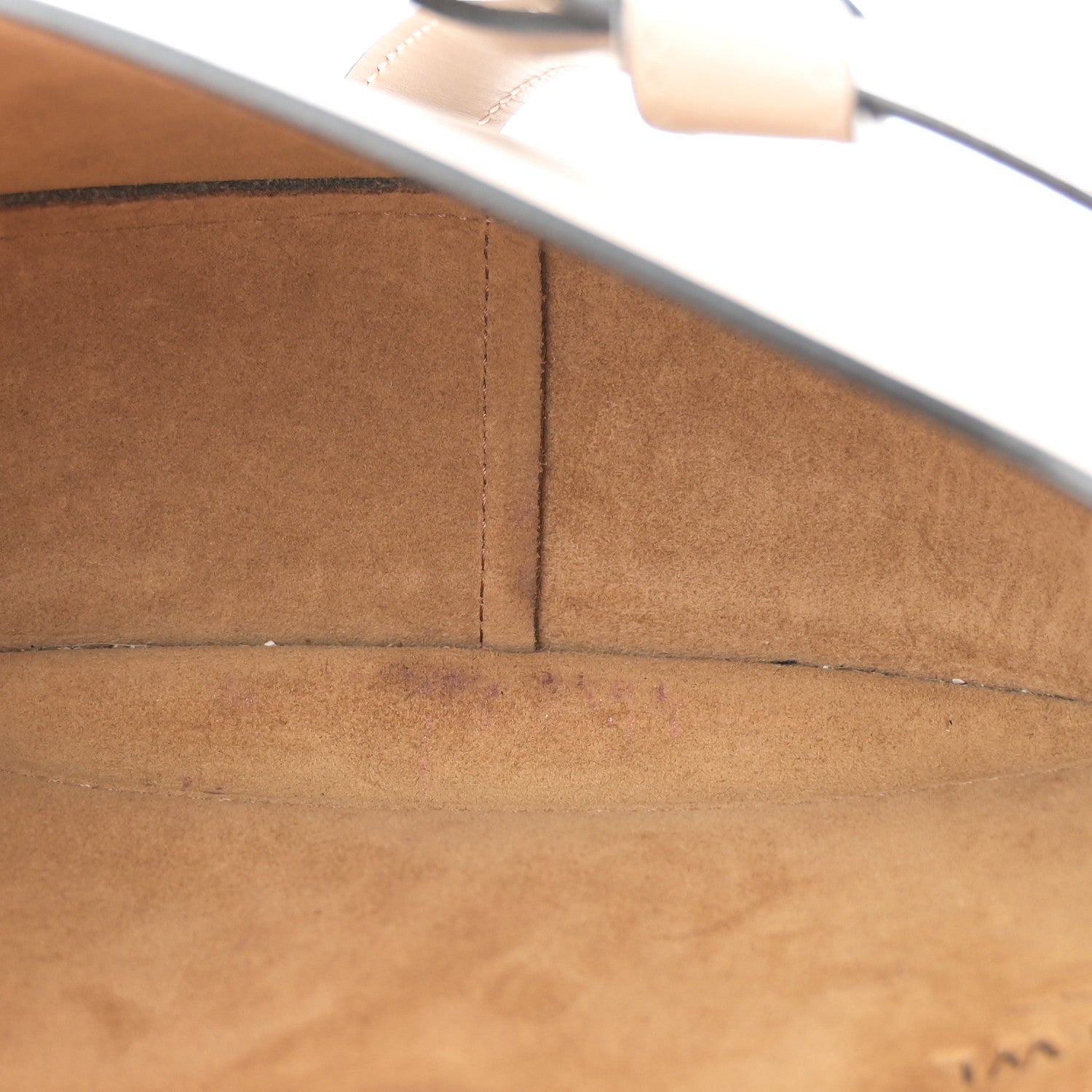 Loewe Soft Calfskin Jacquard Small Gate Crossbody Bag Sand 5 of 13