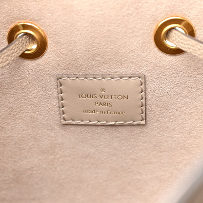 Louis Vuitton Empreinte Monogram Giant Neonoe MM Tourterelle Creme 7 of 10
