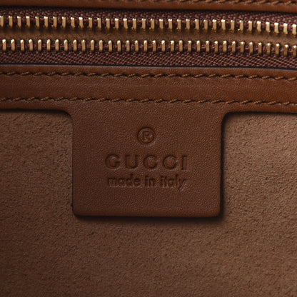 Gucci GG Supreme Monogram Medium Padlock Tote Beige Cuir 6 of 9