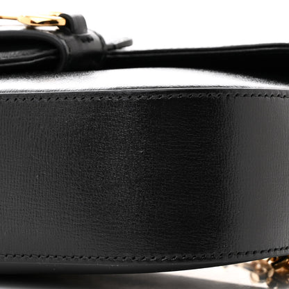 Gucci Azalea Calfskin Small Horsebit 1955 Chain Shoulder Bag Black 10 of 10