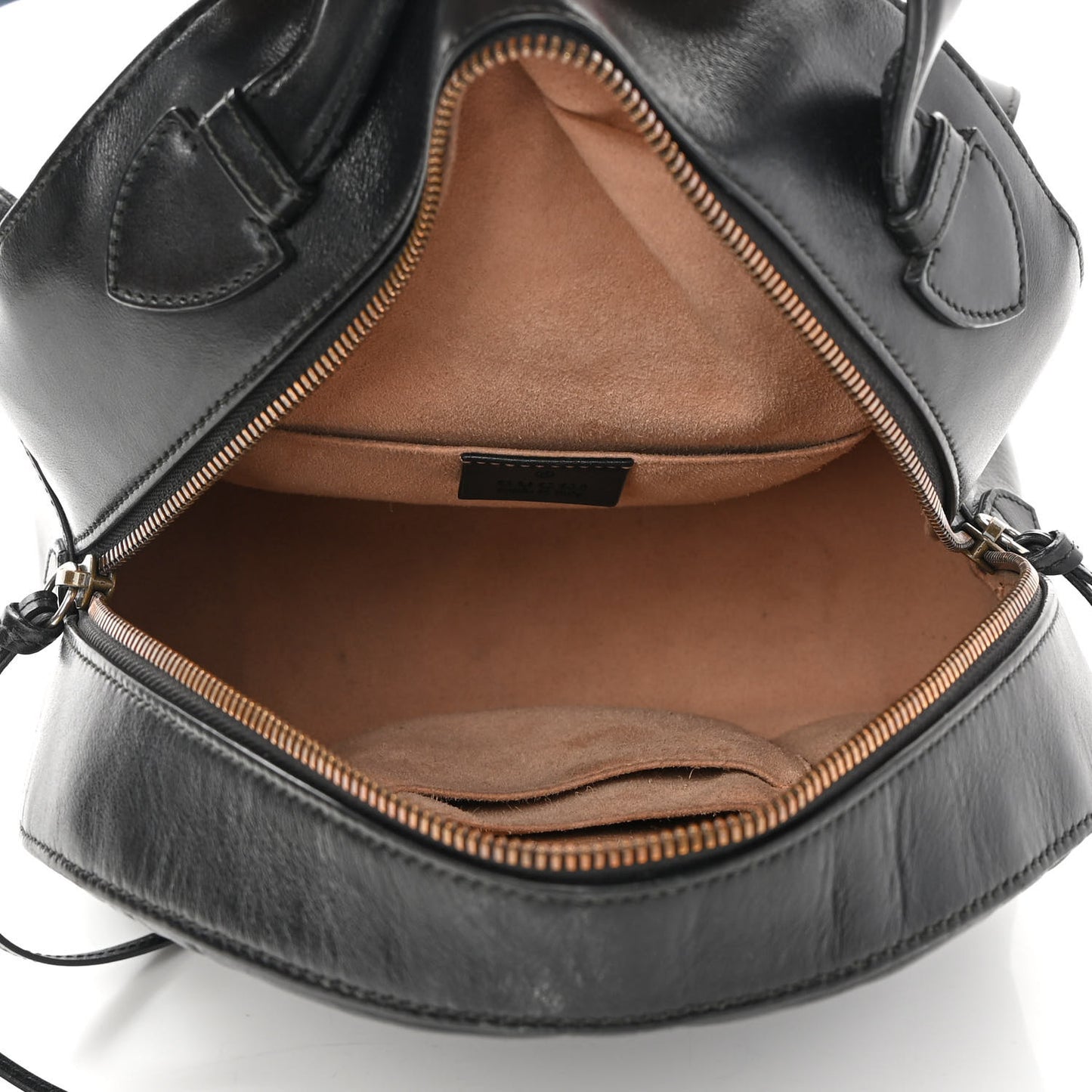 Calfskin Matelasse GG Marmont Backpack Black