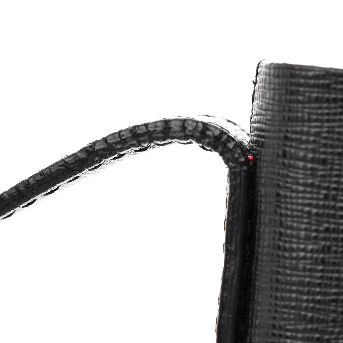 Saffiano Bucket Bag Black Flamma