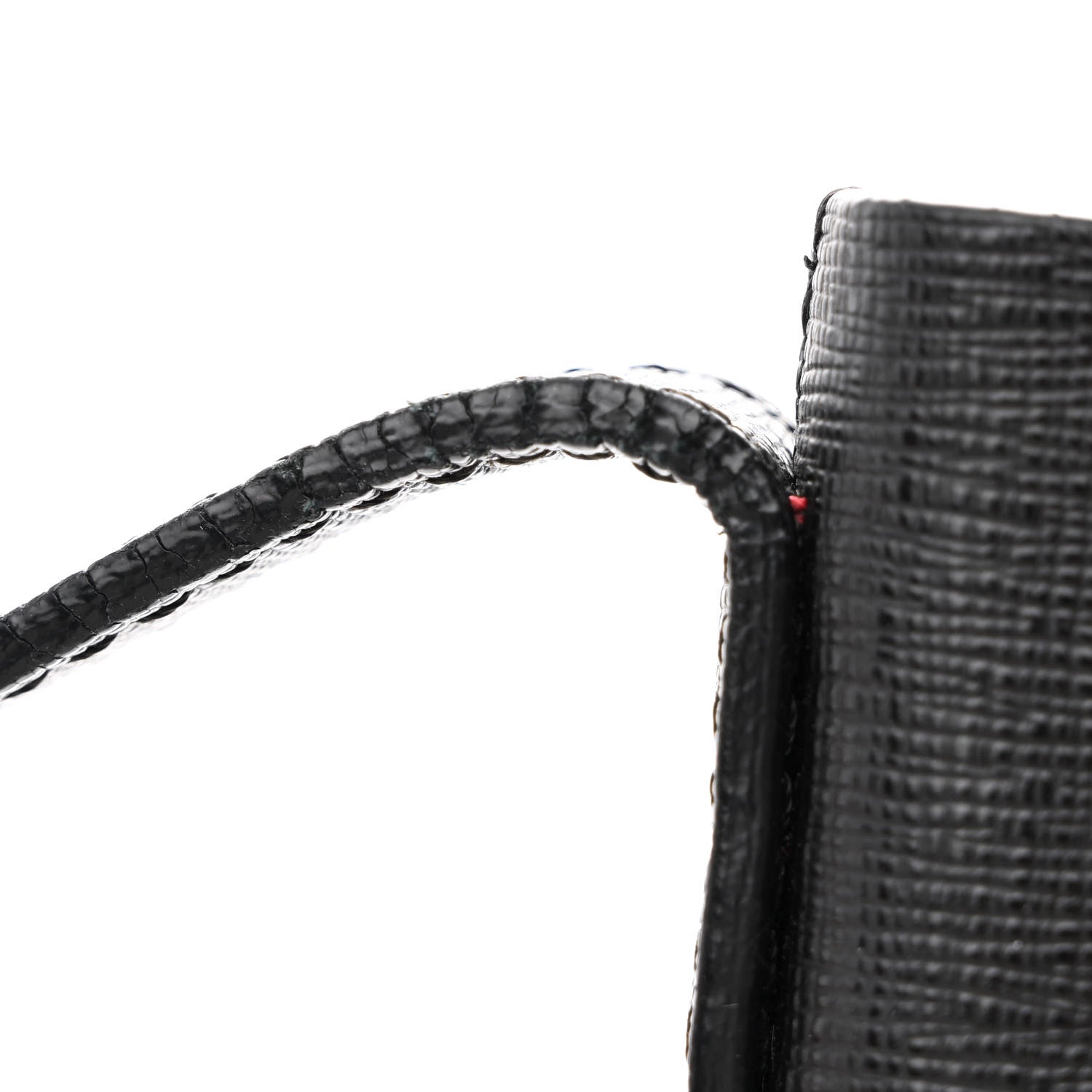 Mansur Gavriel Saffiano Bucket Bag Black Flamma 14 of 15