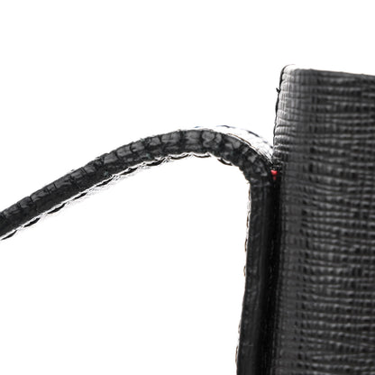 Mansur Gavriel Saffiano Bucket Bag Black Flamma 14 of 15