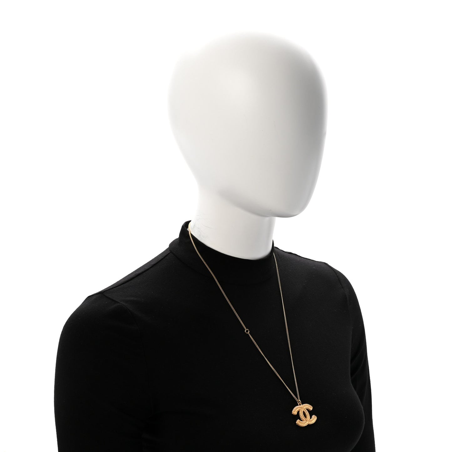 CC Necklace Matte Gold