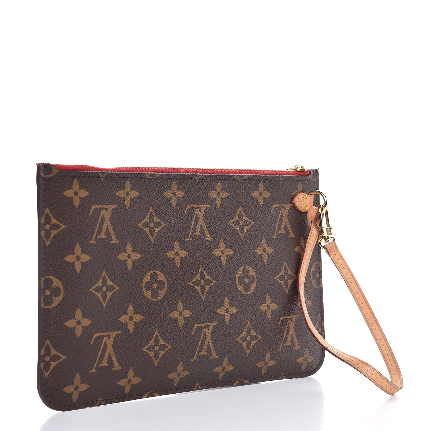 Louis Vuitton Monogram Neverfull MM GM Pochette Cherry 3 of 9