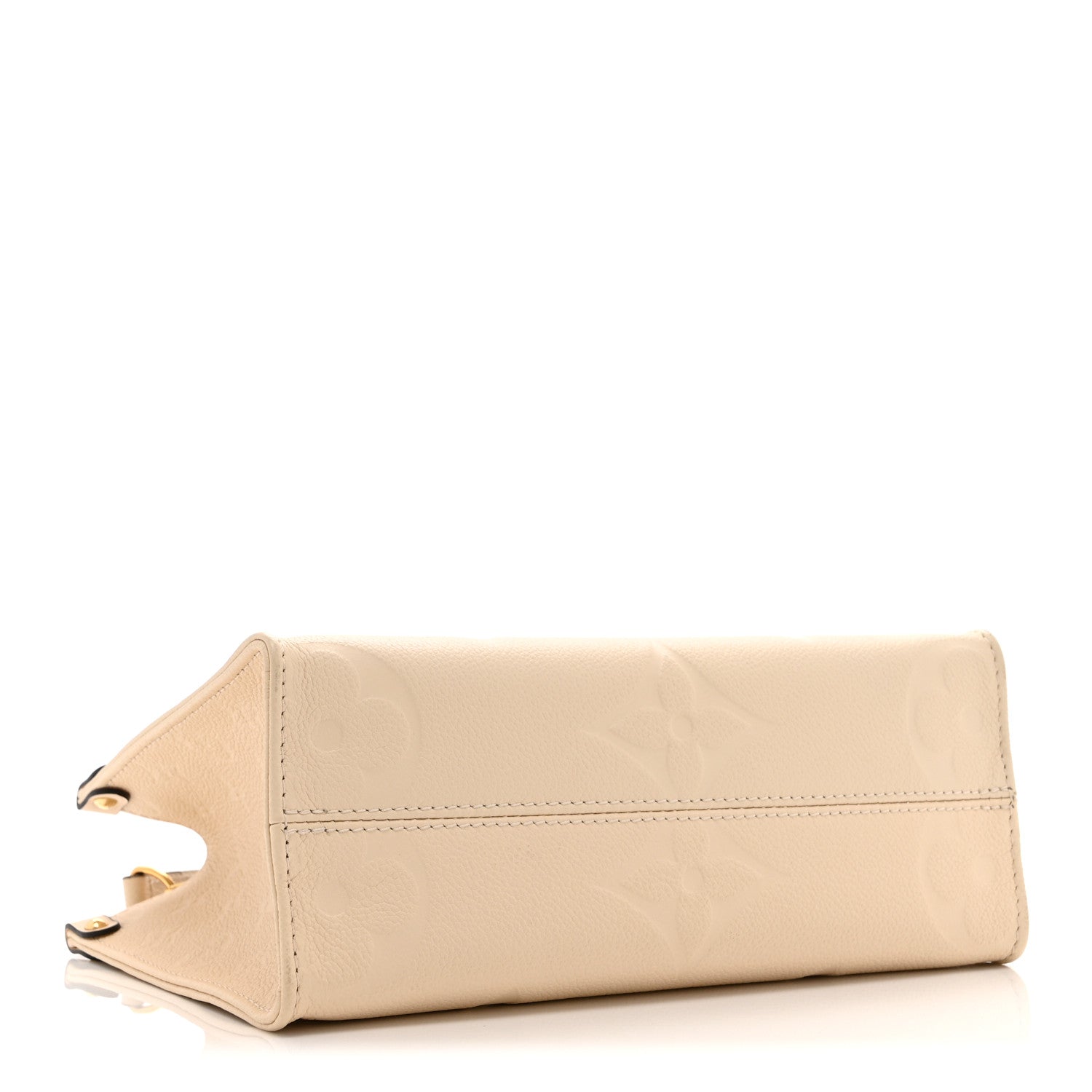 Louis Vuitton Empreinte Monogram Giant Onthego PM Cream Beige 4 of 9