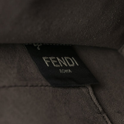 Fendi Vitello Century F is Fendi Bi-Color FF 1974 Embossed Kan I Shoulder Bag Maya Black 8 of 14