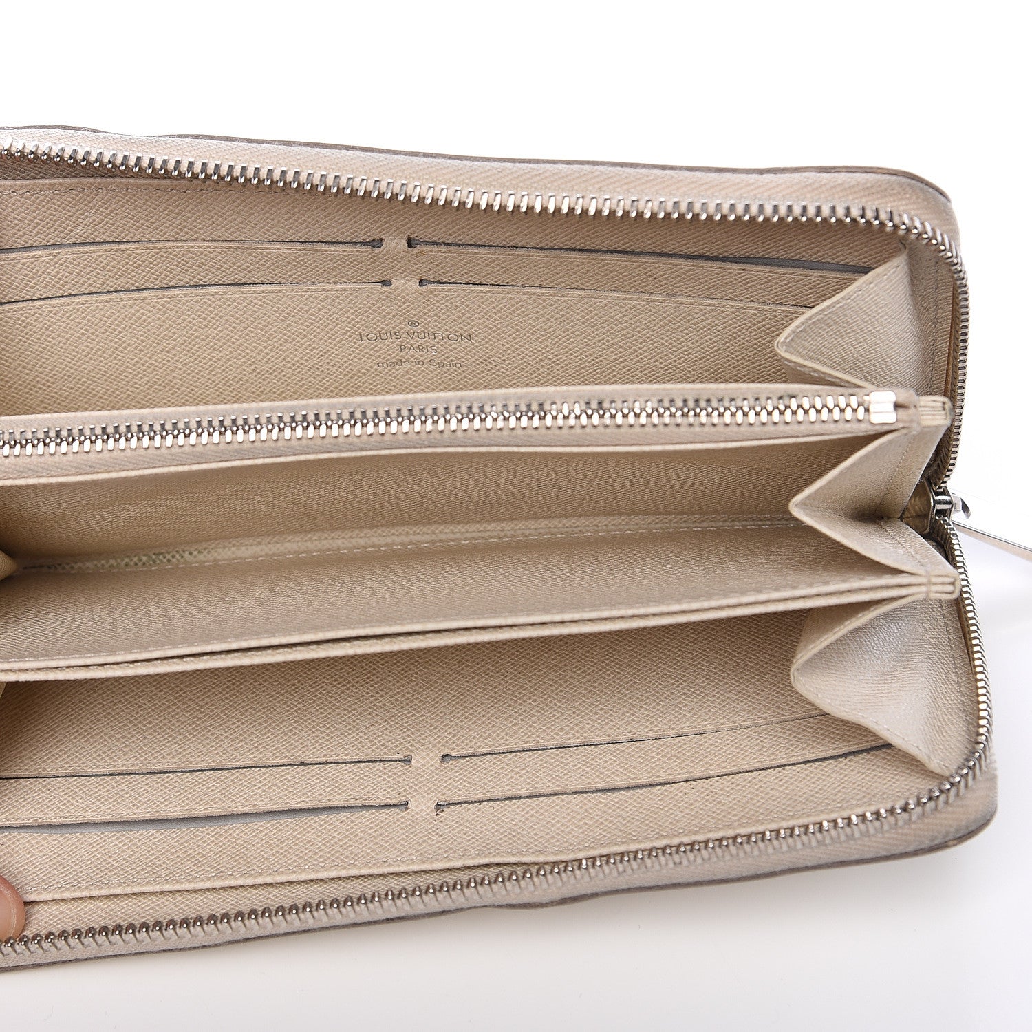 Louis Vuitton Epi Zippy Wallet Ivory 4 of 15