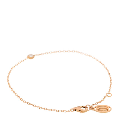 Cartier 18K Pink Gold Diamond SM D'Amour Bracelet 2 of 5