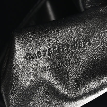 Saint Laurent Calfskin Sac De Jour Duffle Top Handle Black 7 of 10