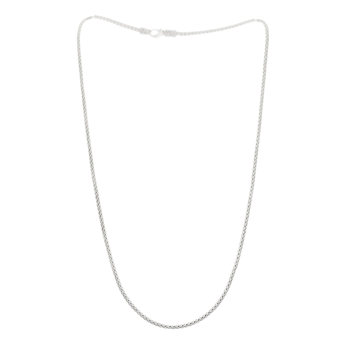 Sterling Silver 2.5mm Classic Chain Necklace 18"