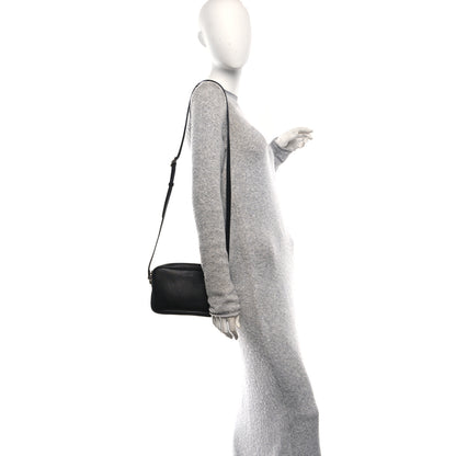 Gucci Pebbled Calfskin Shoulder Bag  Black 2 of 10