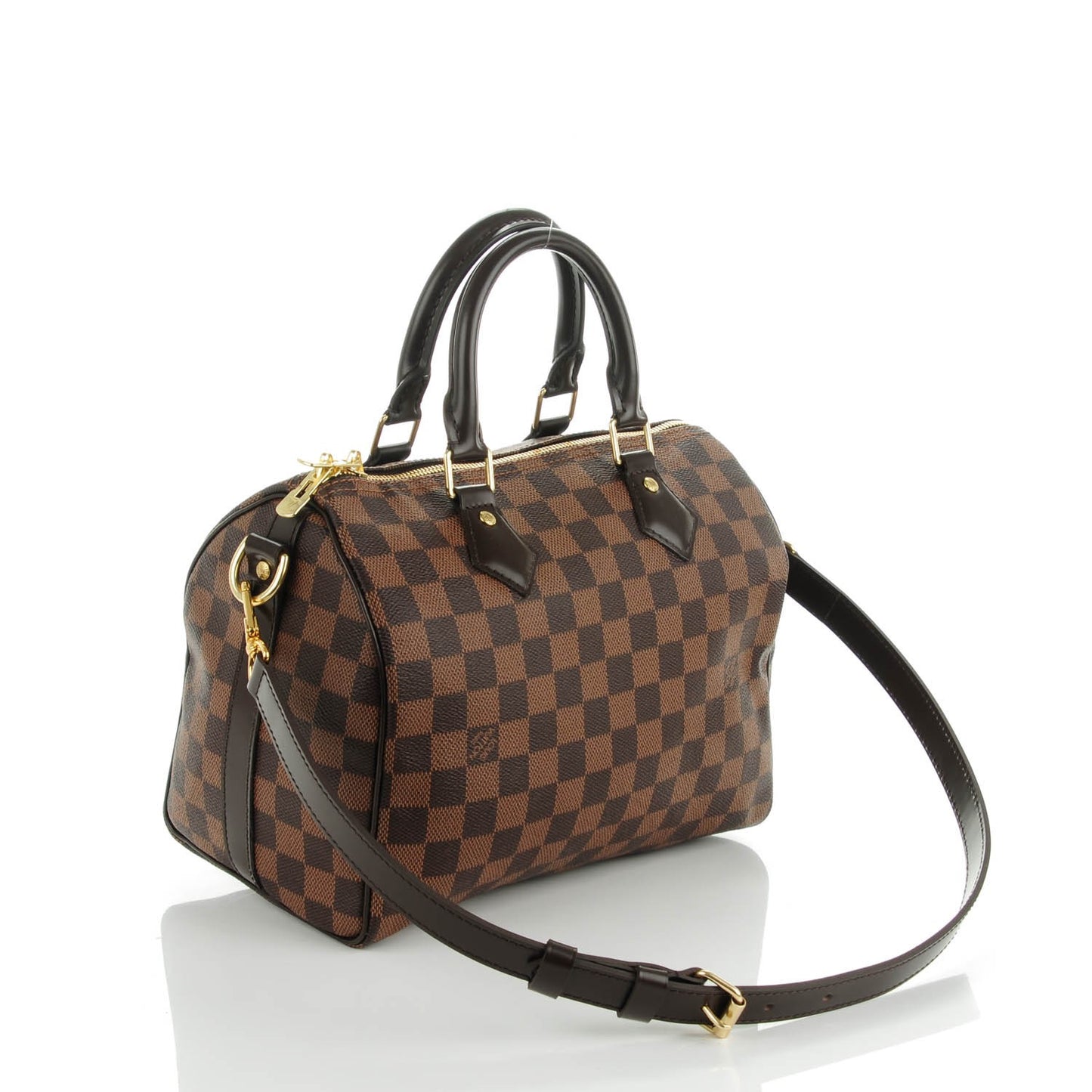 Damier Ebene Speedy Bandouliere 25