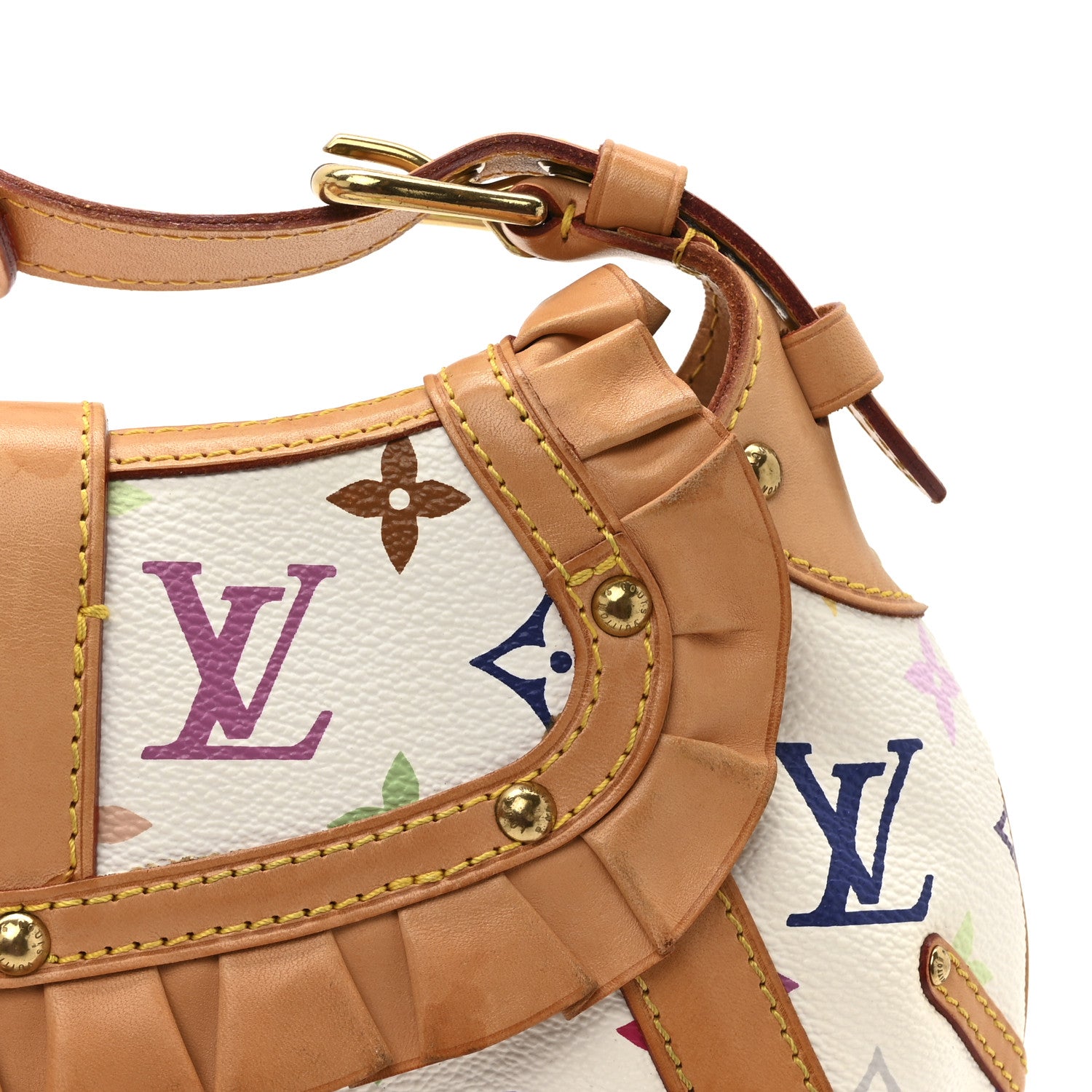 Louis Vuitton Monogram Multicolor Leonor White 13 of 13