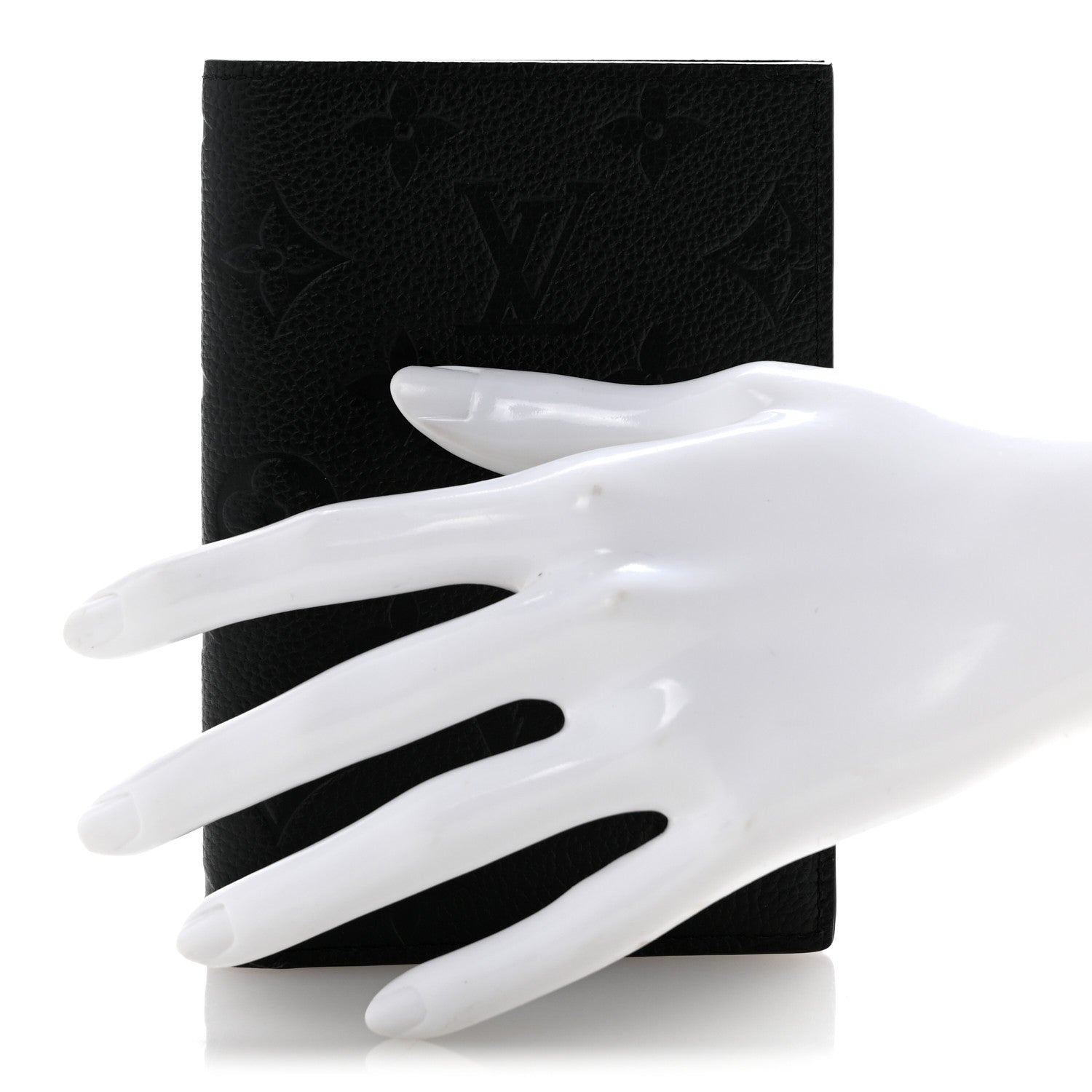 Louis Vuitton Empreinte Monogram Passport Cover Black 2 of 7