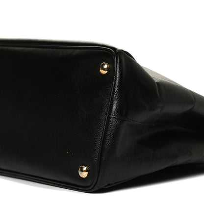 Prada Saffiano Large Galleria Double Zip Tote Black 6 of 11