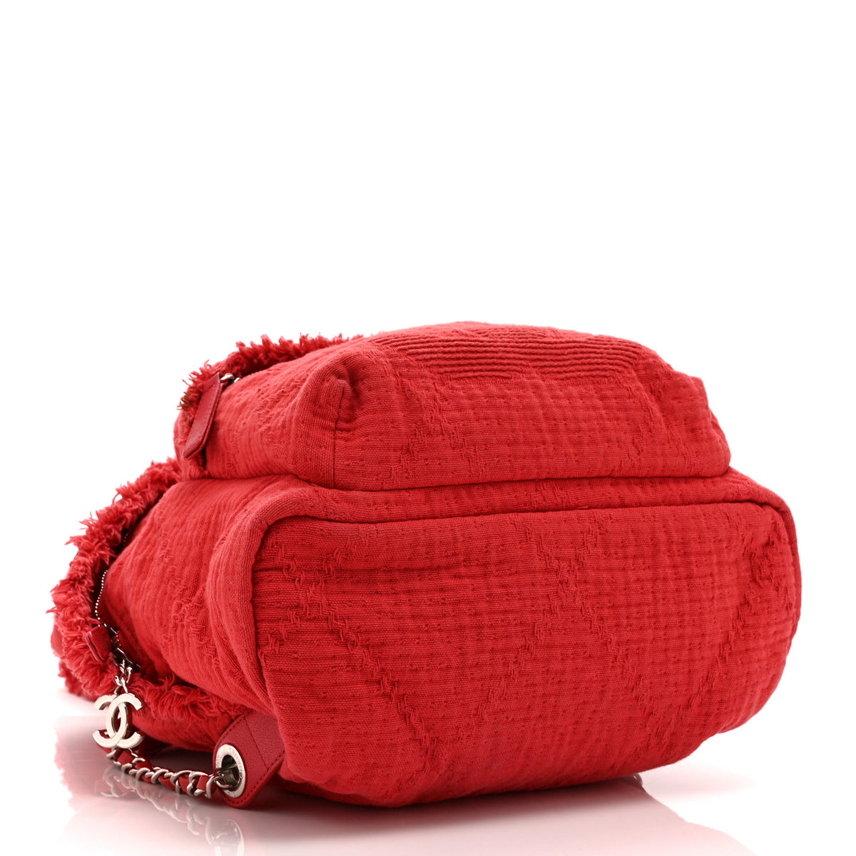 Chanel Canvas Double Face Backpack Red 4 of 10