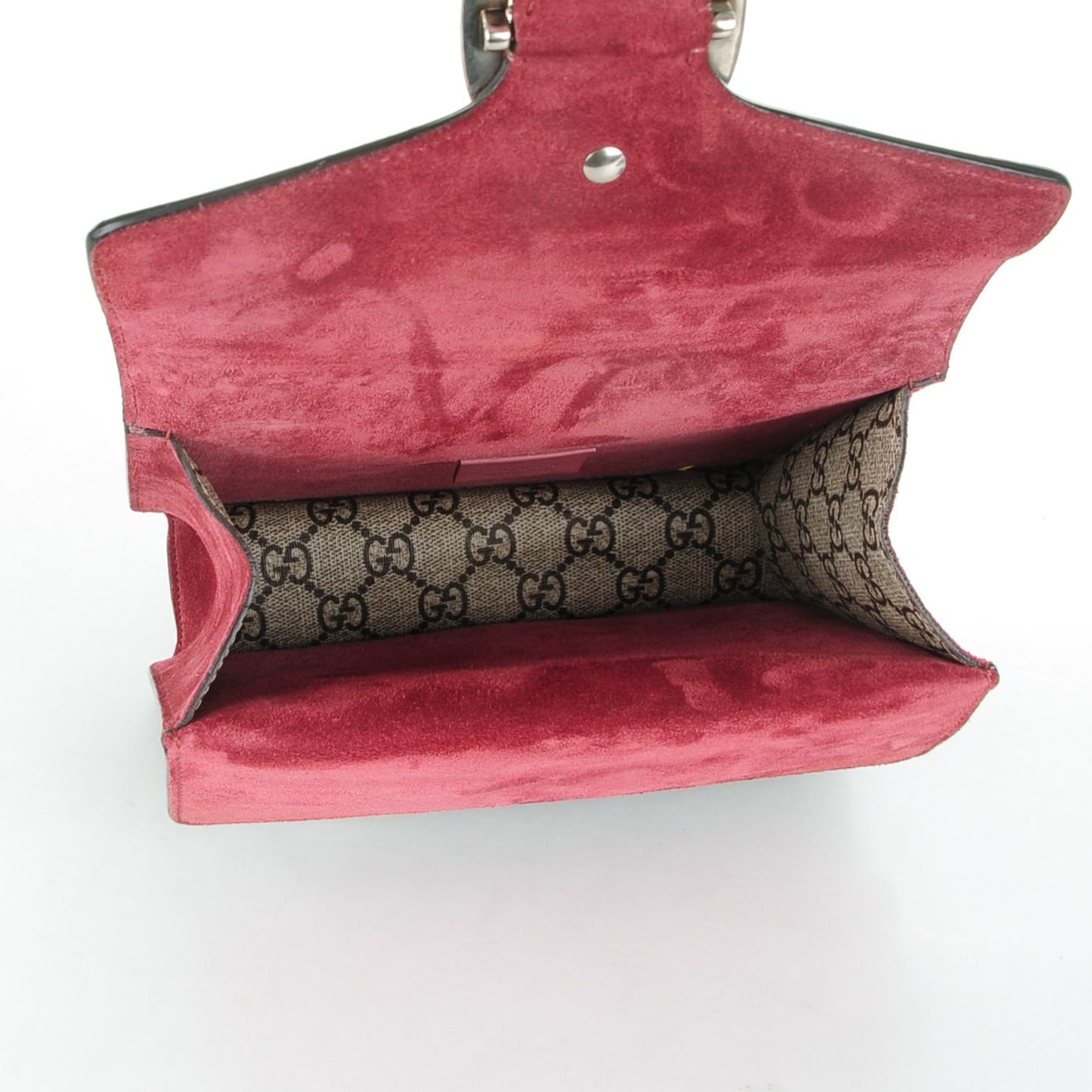 GG Supreme Monogram Blooms Mini Dionysus Shoulder Bag Beige Multicolor Dry Rose
