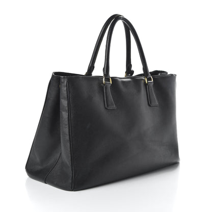 Prada Saffiano Lux Large Tote Black 3 of 12