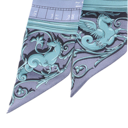 Hermes Silk Astrologie Twilly 2 of 5